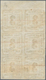 Bayern - Portomarken: 1862, 3 Kr. Schwarz, Allseits Voll- Bis Breitrandiger 6er-Block Vom Oberrand, - Autres & Non Classés