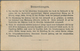 Bayern - Portomarken: 1888, Formular Zur "Telephonischen Bestellung Von Mietfuhrwerken" Mit 2x 5 Pfg - Autres & Non Classés