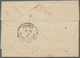 Bayern - Postablagestempel: "Burgreppach POSTABLAGE " L2 Auf Brief Mit 3 Kr. Rot (berührt) + Drei We - Other & Unclassified