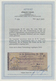 Bayern - Postanweisungen: 1880. Gebührenmarke 20 Pf Ocker Auf Aufgabeschein über Eine Postanweisung, - Autres & Non Classés