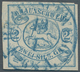 Braunschweig - Marken Und Briefe: 1852, 2 Sgr. Lebhaftpreussischblau, Allseits Voll-/breitrandig, Fa - Braunschweig