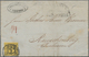 Bremen - Marken Und Briefe: 1853, Vorphila-Segmentstempel "BREMEN F.TH.u.TAX.O P.A." Und Taxis-Numme - Brême