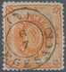 Bremen - Marken Und Briefe: 1866, 2 Grote Dkl'rötlichorange Entwertet Mit Klarem Schwarzem K2 "(V)EG - Bremen