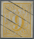 Hamburg - Marken Und Briefe: 1859, Wappen 9 Schilling Allseits Breitrandig Geschnitten Mit Sauberem - Hamburg