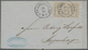 Hamburg - Marken Und Briefe: 1864, Fünf Pracht/Kabinett-Briefe Vom Dänischen Postamt Mit 1¼ S, Dabei - Hamburg