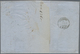 Hamburg - Marken Und Briefe: 1865, Zwei Pracht-Einzelfrankaturen Der Wappen 7 Schilling Bräunlichlil - Hamburg