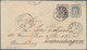 Hamburg - Ganzsachen: 1866, GA-Umschlag 1¼ S Bläulichviolett Mit Zusatzfrankatur Achteck-Wappen 1¼ S - Hambourg