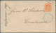Hamburg - Ganzsachen: 1866, GA-Umschlag 2 S Rotorange Ohne Wasserzeichen Sauber Gebraucht Mit Blauem - Hambourg