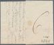 Hannover - Vorphilatelie: 1812, Ca: Kleiner Auslandsbrief Mit Rotem Departementsstempel "P. 124 P./L - Vorphilatelie