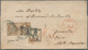 Hannover - Marken Und Briefe: 1863, ½ Gr. Schwarz Zusammen Mit Waagerechtem Paar 3 Gr. Braun (Mängel - Hanovre