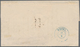 Hannover - Nachverwendete Stempel: NORDERNEY, Blauer Ra2 "NORDERNEY / 10 AUGst 12-1" (1867), Zwei Kl - Hanovre