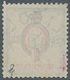 Helgoland - Marken Und Briefe: 1879, QV 5 Sh./ 5 Mark Mehrfarbig Mit Zentrischem Idealstempel "HELIG - Helgoland