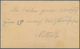 Helgoland - Marken Und Briefe: 1895 Formularverwendung Einer Britischen Ganzsache Von Helgoland Nach - Heligoland