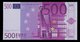 Polymer-Test Note "EMI 1997 FACSIMIL" 500 EURO, Euro Size, Beids. Druck, RRR, UNC - Autres & Non Classés