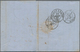 Preußen - Marken Und Briefe: 1867, 6 Pf Orange, 1 Sgr Rosa Und 3 Sgr Ocker Einzeln Gestempelt "LÜDEN - Autres & Non Classés