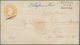 Preußen - Ganzsachen: 1851, 3 Sgr Mattorangegelb Vorschriftsmäßig Entwertet Mit Federstrich Und Beig - Other & Unclassified