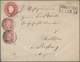 Preußen - Ganzsachen: 1855, GA-Umschlag 1 Groschen, Grosses Format Mit Zusatzfrankatur 1857, 1 Gr Ro - Other & Unclassified