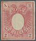 Schleswig-Holstein - Marken Und Briefe: 1850, Doppeladler 2 S. Rosarot, Vollrandiges, Farbfrisches E - Other & Unclassified