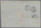 Thurn & Taxis - Marken Und Briefe: 1860, 15-Kreuzer-Frankatur Nach Spanien, Bestehend Aus 15 Kr. Bra - Autres & Non Classés