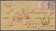 Thurn & Taxis - Marken Und Briefe: 1866, 18 Kreuzer-Frankatur, Bestehend Aus 15 Kr. Lila Und 3 Kr. K - Other & Unclassified