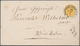 Thurn & Taxis - Ganzsachen: 1863, 2 Kr. Gelb, Kleinformat, Type II, Bahnpost K1 BINGEN-MAINZ Nach Wi - Other & Unclassified