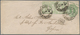 Thurn & Taxis - Ganzsachen: 1865, 1 Kr. Hellgrün, Format C, Zufrankiert Mit 1 Kr. Gelblichgrün Waage - Autres & Non Classés