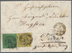 Württemberg - Marken Und Briefe: 1851, Ziffern 6 Kr. Und 3 Kr. Zusammen Auf Faltbrief Von "STUTTGART - Autres & Non Classés