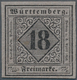 Württemberg - Marken Und Briefe: 1851, Ziffern 18 Kreuzer Auf Bläulichviolett, Type I, ABSOLUT POSTF - Sonstige & Ohne Zuordnung