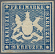 Württemberg - Marken Und Briefe: 1859, Wappen 18 Kreuzer Dunkelblau Ohne Seidenfaden, Ungebraucht Mi - Other & Unclassified