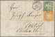 Württemberg - Marken Und Briefe: 1860, Freimarke 3 Kr. Tieforange Und 6 Kr. Grün Auf Brief Aus Ulm, - Other & Unclassified