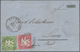 Württemberg - Marken Und Briefe: 1863, Wappen 6 Kr. Gelbgrün, Einwandfrei Und 3 Kr. Karmin, Oben Zah - Other & Unclassified