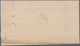 Württemberg - Marken Und Briefe: 1872, 1 Kreuzer Blaugrün Auf Faltbrief Mit Zahlungsbefehl Von K3 SC - Autres & Non Classés