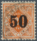 Württemberg - Marken Und Briefe: 1923, Dienstmarke "50" Auf 25 Pf. Rotorange, Einwandfrei Gezähnt Mi - Other & Unclassified