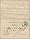 Württemberg - Ganzsachen: 1907. Dienst-Doppelkarte 5+5 Pf Grün "Statistisches Landesamt", Mit Dienst - Autres & Non Classés