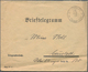 Württemberg - Besonderheiten: 1913, "BRIEFTELEGRAMM" Mit K1 "STUTTGART Telegr.-Amt" Nach Cannstatt, - Other & Unclassified