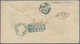 Norddeutscher Bund - Marken Und Briefe: 1868, 5 Gr. Ocker Durchstochen +1 Gr. Rot U. 2 Gr. Blau Gez. - Other & Unclassified