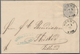 Norddeutscher Bund - Marken Und Briefe: 1871, 7 Kreuzer Blau Entwertet Mit K1 "WORMS" Auf Kompl. Fal - Autres & Non Classés