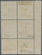 Elsass-Lothringen - Marken Und Briefe: 1870/1871, 1 Ctm. Grün Type 1 Im 4er-Block Aus Der Li. Untere - Other & Unclassified