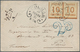 Elsass-Lothringen - Marken Und Briefe: 1871, 10 C Orangebraun Im Waager. Paar Klar Entwertet Mit Huf - Sonstige & Ohne Zuordnung