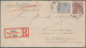 Elsass-Lothringen - Besonderheiten: 1887/1891, 2 Incoming Mails Mit 10 Pf Karmin Und 20 Pf Ultramari - Other & Unclassified