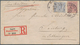 Elsass-Lothringen - Besonderheiten: 1887/1891, 2 Incoming Mails Mit 10 Pf Karmin Und 20 Pf Ultramari - Sonstige & Ohne Zuordnung