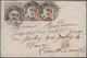 Deutsches Reich - Brustschild: 1872, 2 Kleine Damenbriefe Aus Lothringen Mit 1/4 Gr Violett Im Paar - Ungebraucht