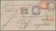 Deutsches Reich - Brustschild: 1872, Paket-Begleitbrief Von Hückeswagen Nach Crefeld Freigemacht Mit - Unused Stamps
