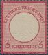 Deutsches Reich - Brustschild: 1872, 3 Kreuzer Karmin Kleiner Schild, Ungebraucht Mit Originalgummi. - Unused Stamps