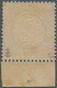 Deutsches Reich - Brustschild: 1872, 7 Kr. Grauultramarin, Kleiner Schild, Ungebrauchtes Unterrandst - Neufs