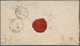 Deutsches Reich - Brustschild: 1872, Chargé Auslandsbrief Frankiert Mit Senkrechtem Paar 7 Kreuzer U - Ungebraucht