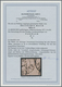 Deutsches Reich - Brustschild: 1872, 10 Gr. Ziffernzeichnung Gelblichgrau Mit Praktisch Vollständige - Ungebraucht