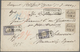 Deutsches Reich - Brustschild: 1872, Zweimal 10 Groschen Innendienst + Zweimal 2 Gr. Kleiner Schild - Unused Stamps