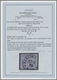 Deutsches Reich - Brustschild: 1872, 30 Gr. Ziffernzeichnung Grauultramarin Mit Poststempel-Entwertu - Neufs