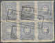 Deutsches Reich - Pfennig: 1888, 20 Pfg. Ultramarin, Sechserblock Auf Briefstück Mit 3 X Ra 3 "Aus W - Briefe U. Dokumente